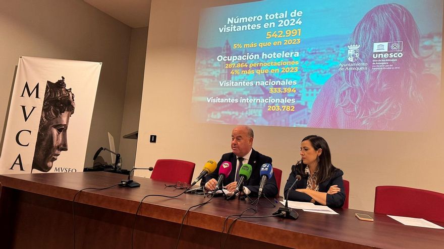 Antequera registra más de medio millón de visitantes por segundo año consecutivo