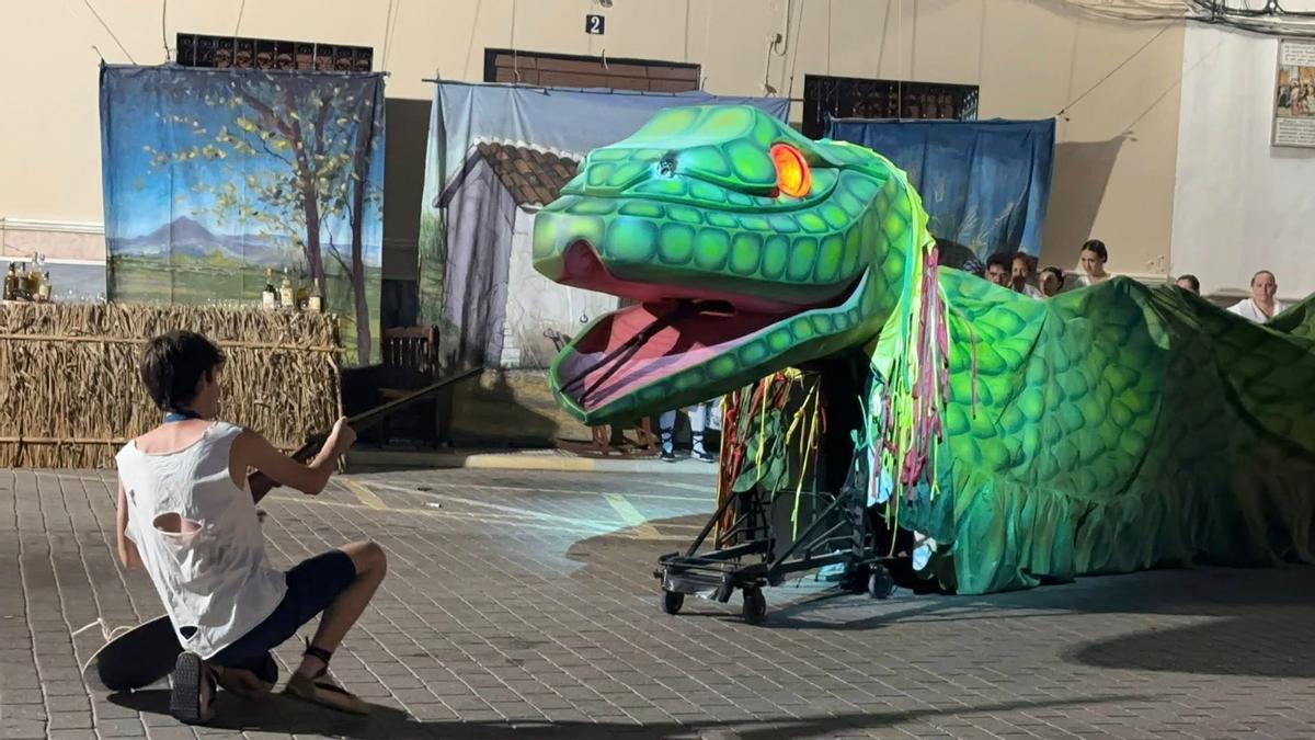 Representación de La Serp de la Venta en Xeraco.