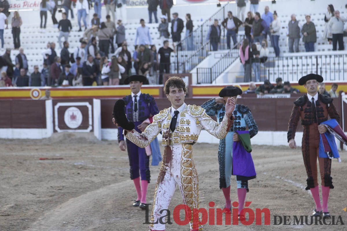 El torero de Cehegín, Antonio Puerta, en la corrida clasificatoria de la Copa Chenel de Madrid