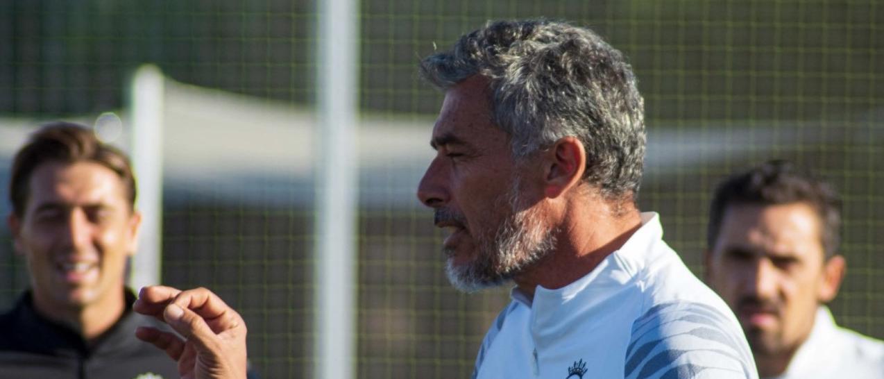 Juan Marrero, entrenador del Montijo