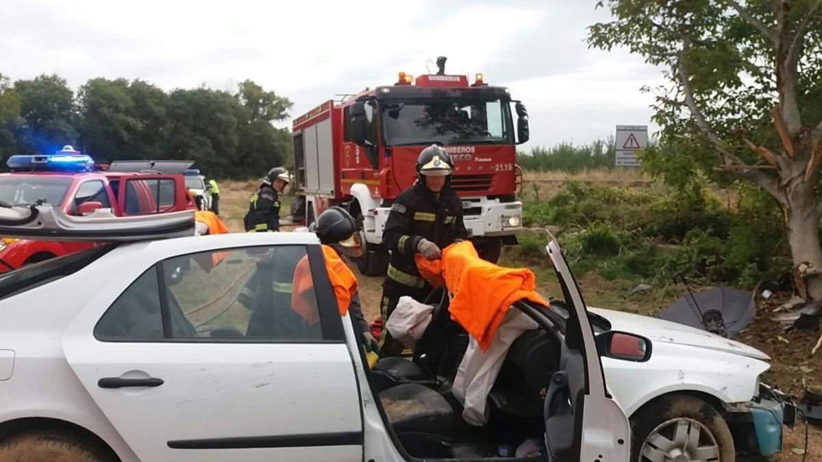 Accidente en la A-122