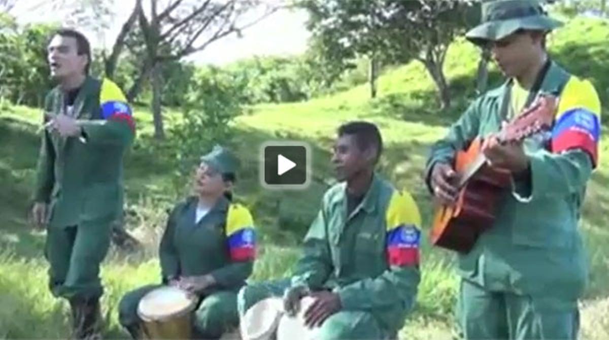 Les FARC difonen un desafiador rap en vídeo sobre la pau a Colòmbia.