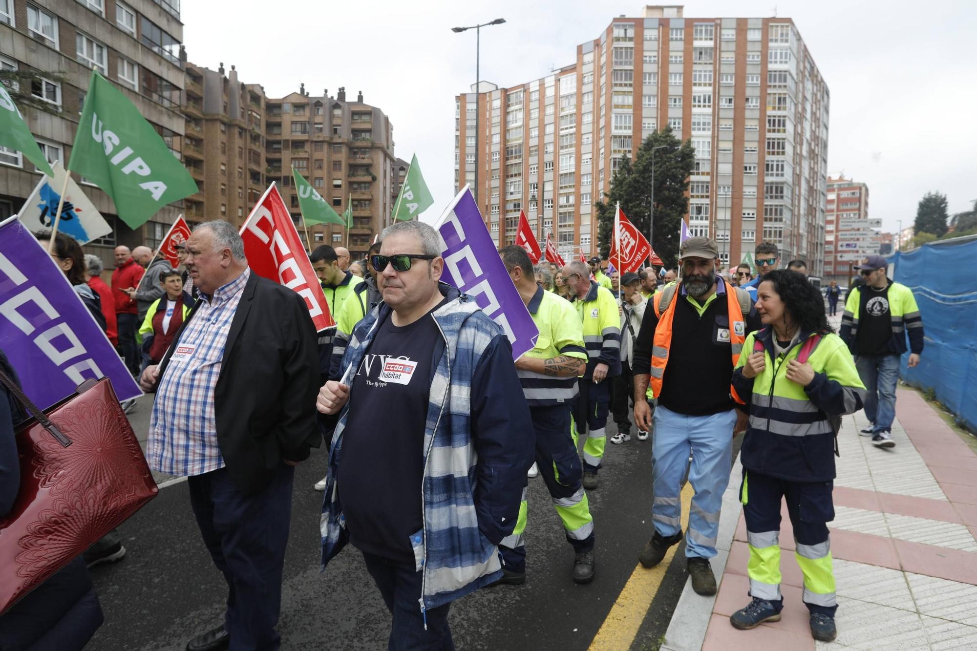 Manifestaci�n de trabajadores de Urbaser (10).jpg