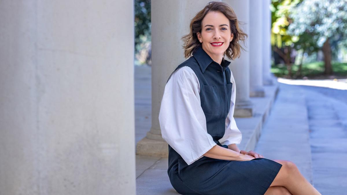 Alondra de la Parra, directora de la orquesta y el coro de la Comunidad de Madrid.