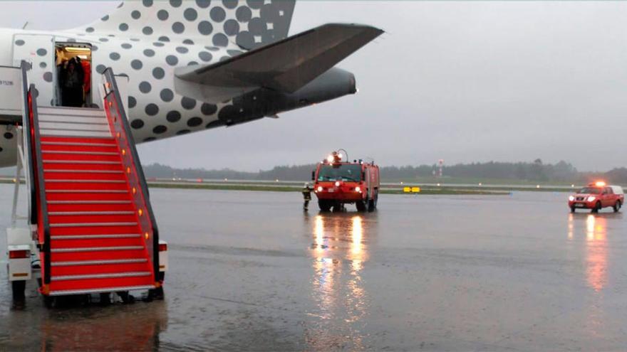 Susto para los pasajeros del avión de esta mañana entre Asturias y Palma