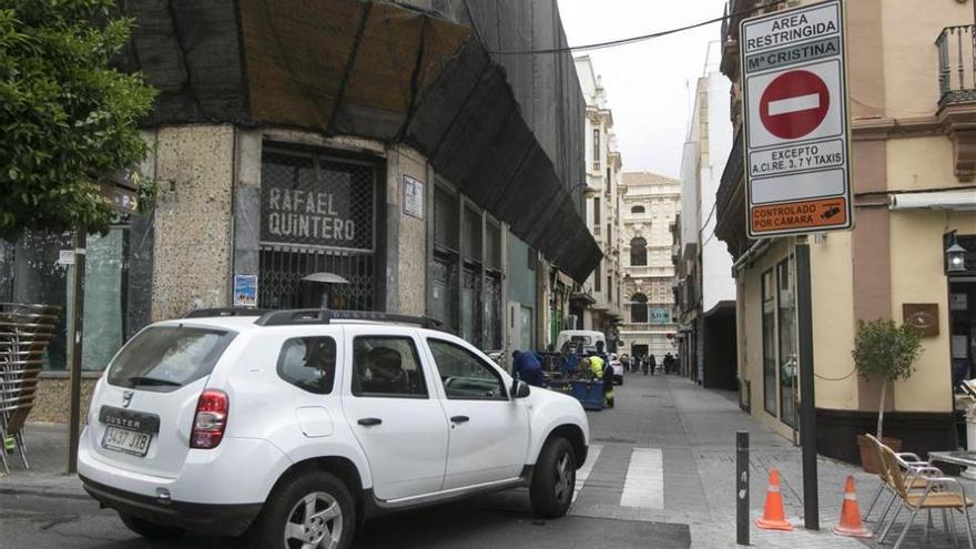 Se pone en marcha la primera fase de reordenación del tráfico en el centro de Córdoba