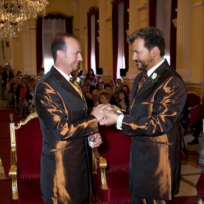 La boda de Manuel y Antonio en Melilla