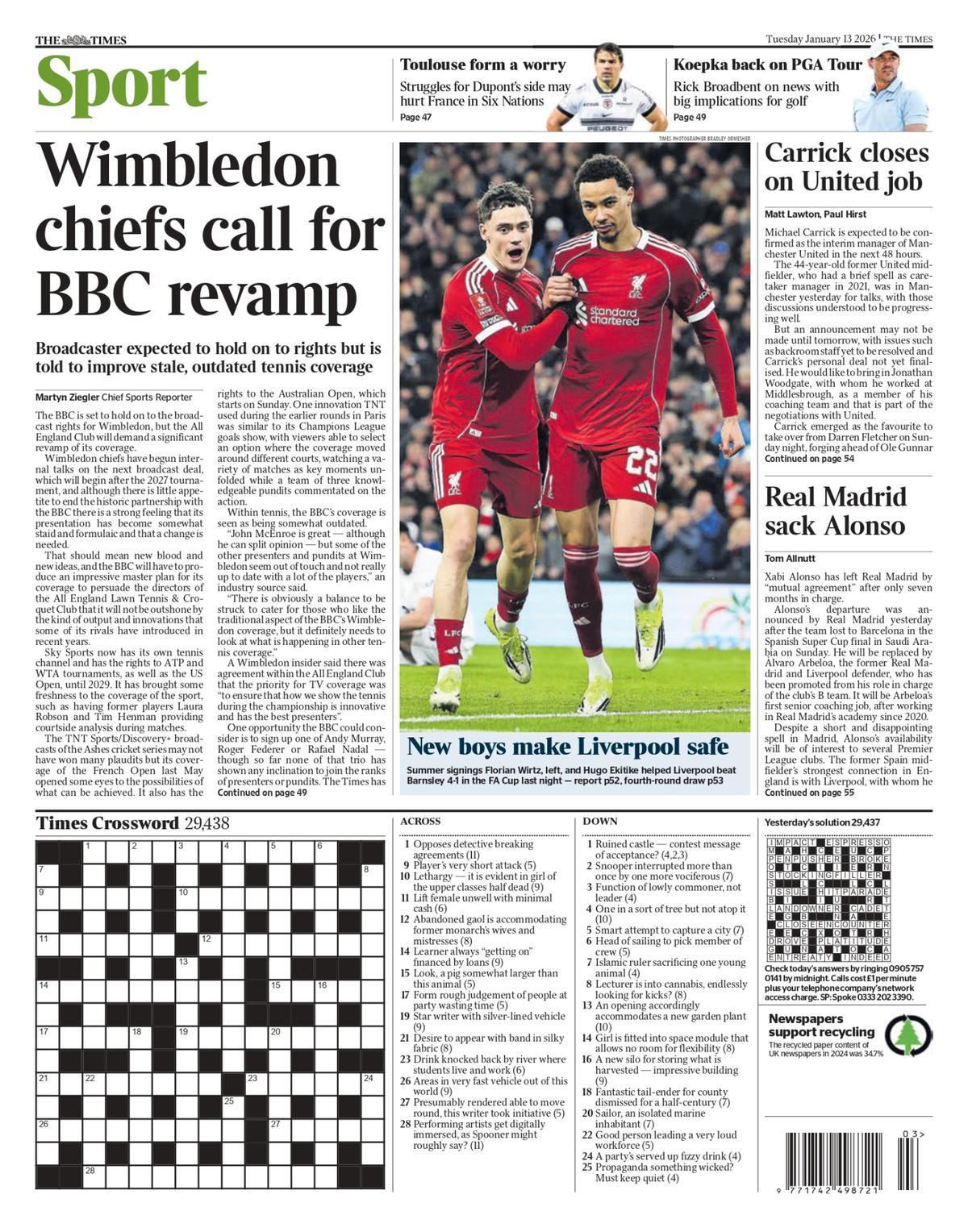 Estas son las portadas de la prensa deportiva de hoy