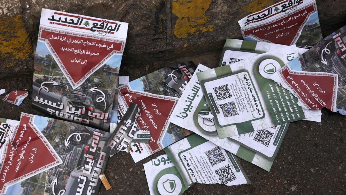 Israel lanza folletos sobre Beirut exigiendo la colaboración del pueblo libanés para el desarme de Hezbolá