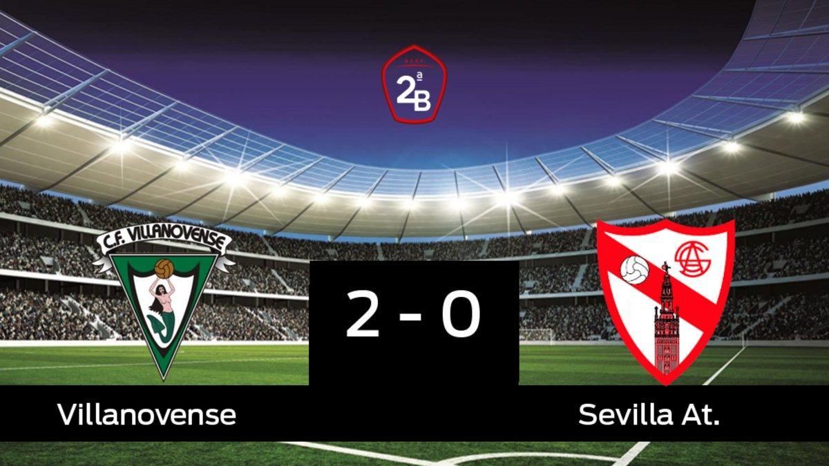 El Villanovense derrota en casa al Sevilla At. por 2-0