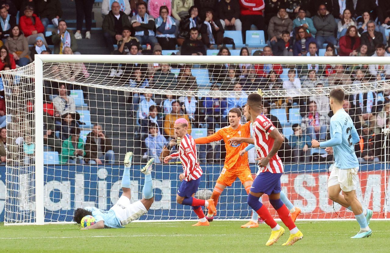 Las mejores imágenes del Celta-Atleti