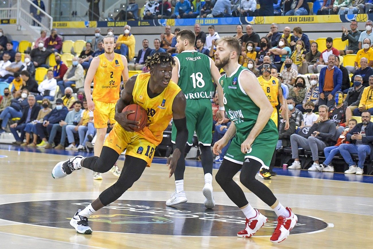 Partido de Eurocup: CB Gran Canaria – Slask Wroclaw