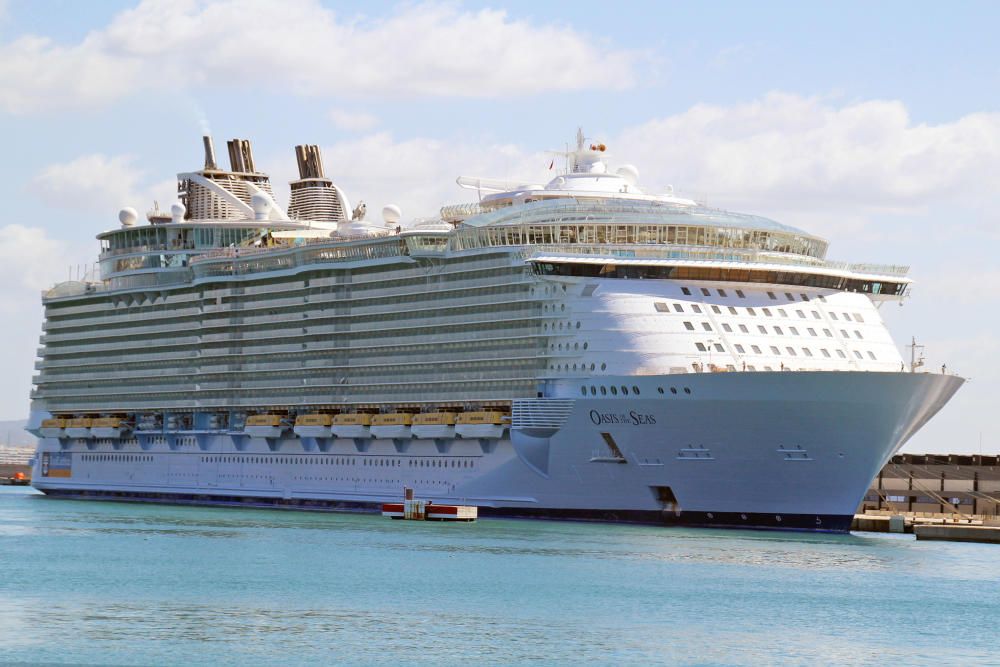 Llega Palma el crucero Oasis of the Seas