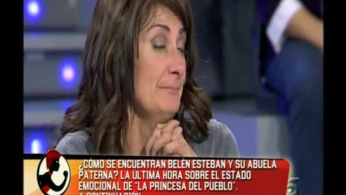 Francisca Muñoz, dilluns, a ’Sálvame diario’ (Tele 5).