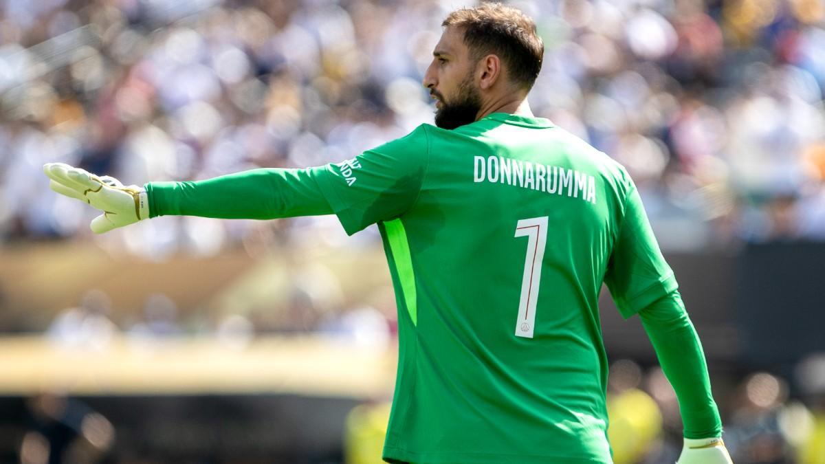 Gianluigi Donnarumma, en el Mundial de Clubes con el PSG