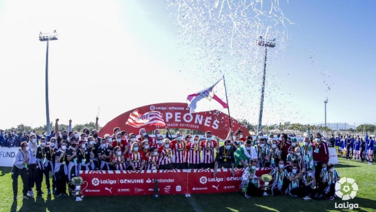 La Liga Genuine presente en San Mamés