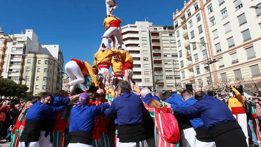 La Muixeranga de Castelló corona un &#039;5&#039;