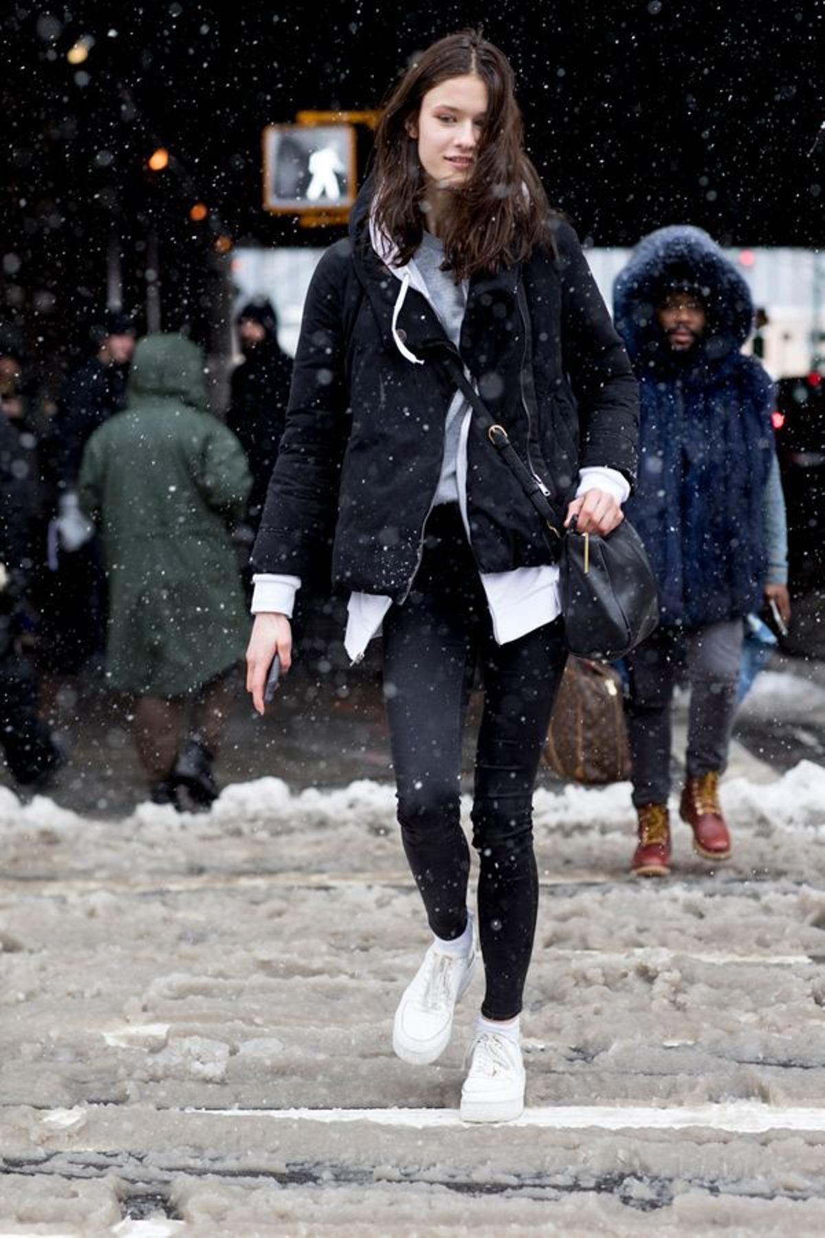 Street Style NY: total look black