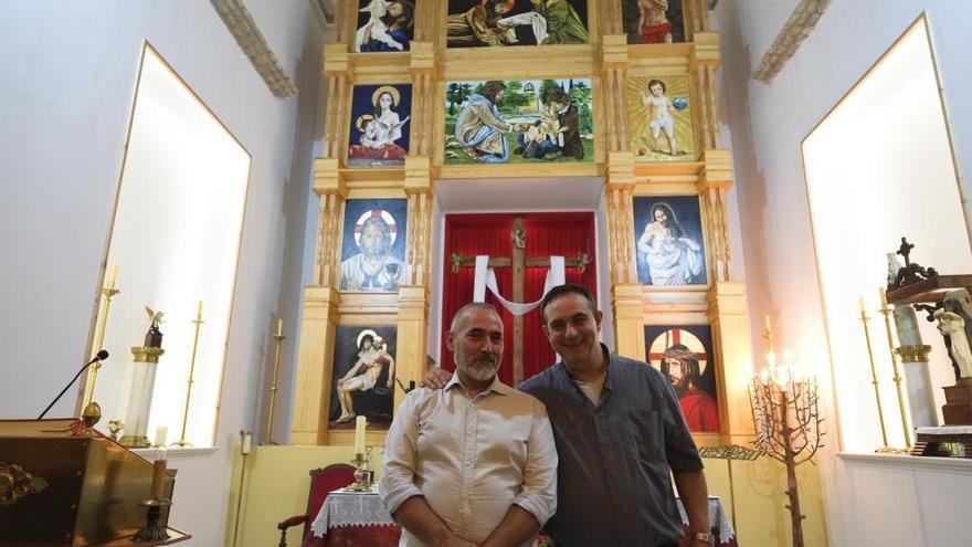 La Font inaugura el nuevo retablo de la ermita