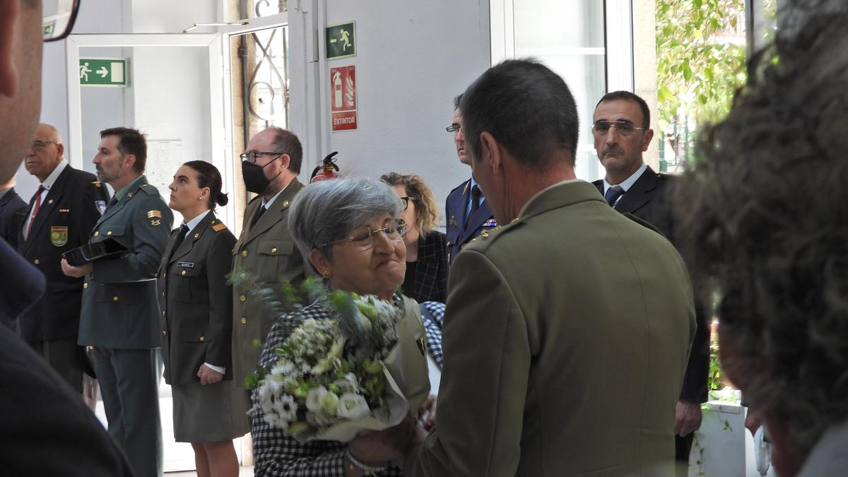 Mari Luz Blanco, madre de Diego González, militar fallecido en 2005 en Afganistán.