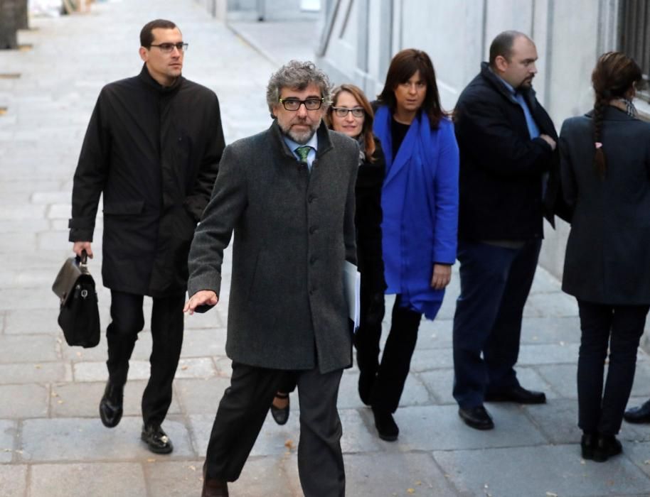 Els consellers i els Jordis declaren al Suprem