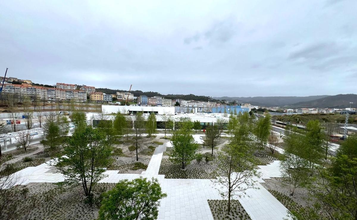 Obras de remodelación del comedor de Inditex en Arteixo