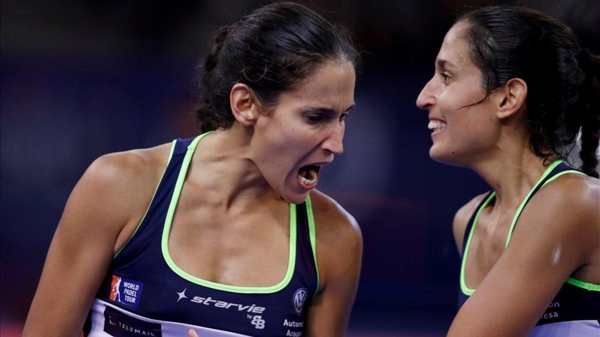 Majo y Mapi Sánchez Alayeto, primera pareja bicentenaria en el World Padel Tour