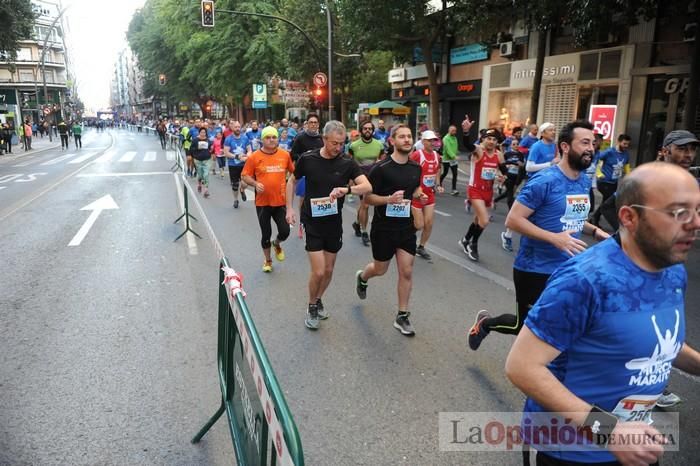 Salida 10K de la Maratón de Murcia