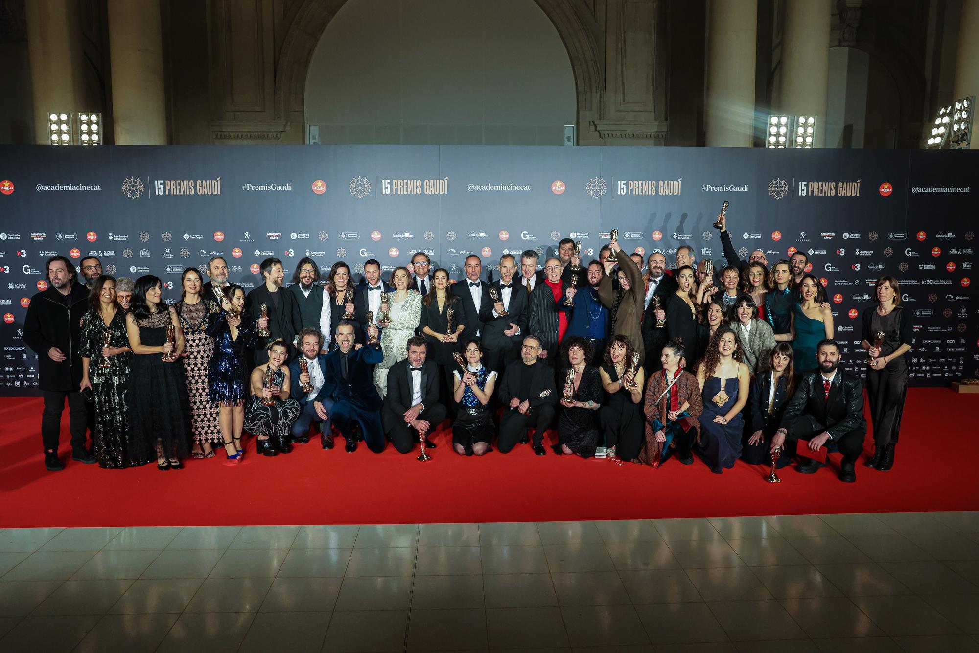 Les millors imatges de la gala dels premis Gaudí 2023