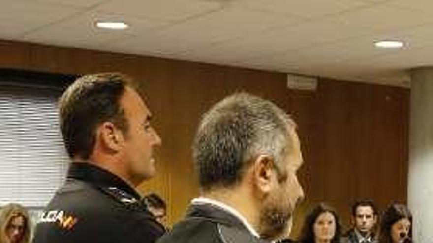 José Manuel Costas, en el juicio de los bancos. // A.Villar