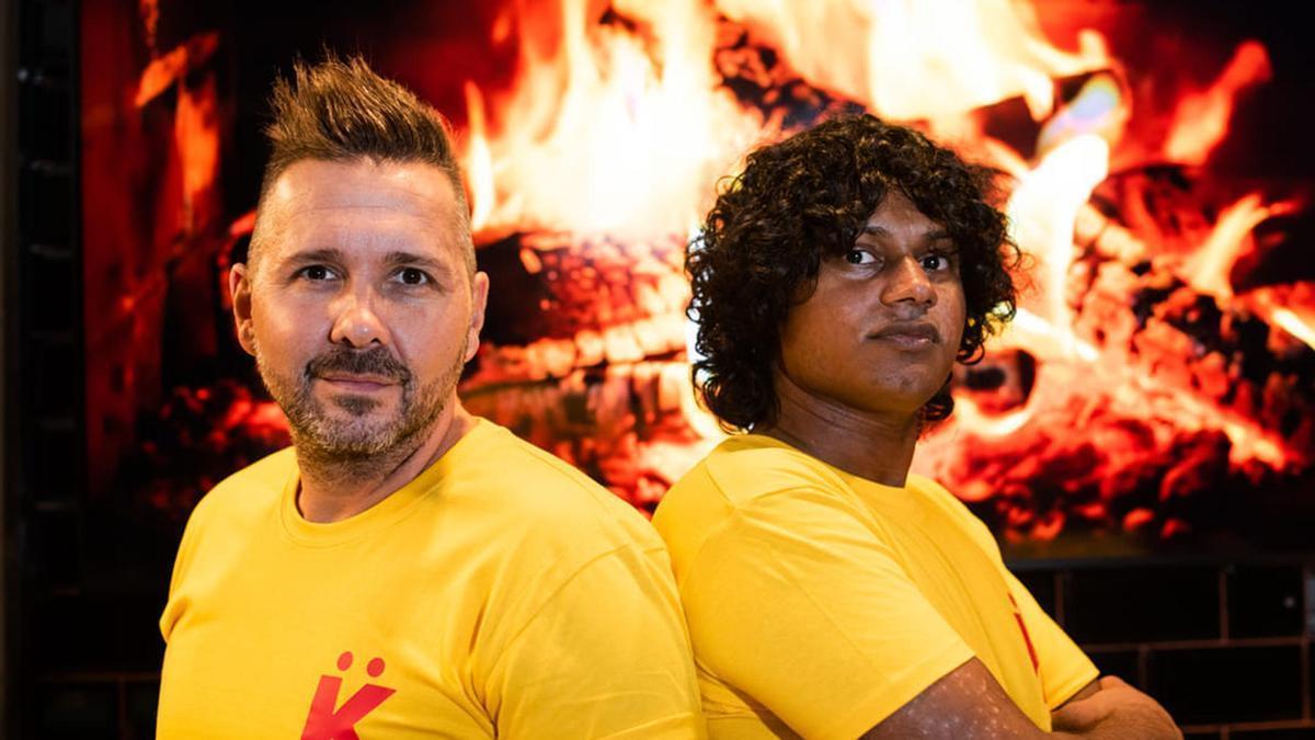 Álex Viñal y Lhak Montes en Mak Durum