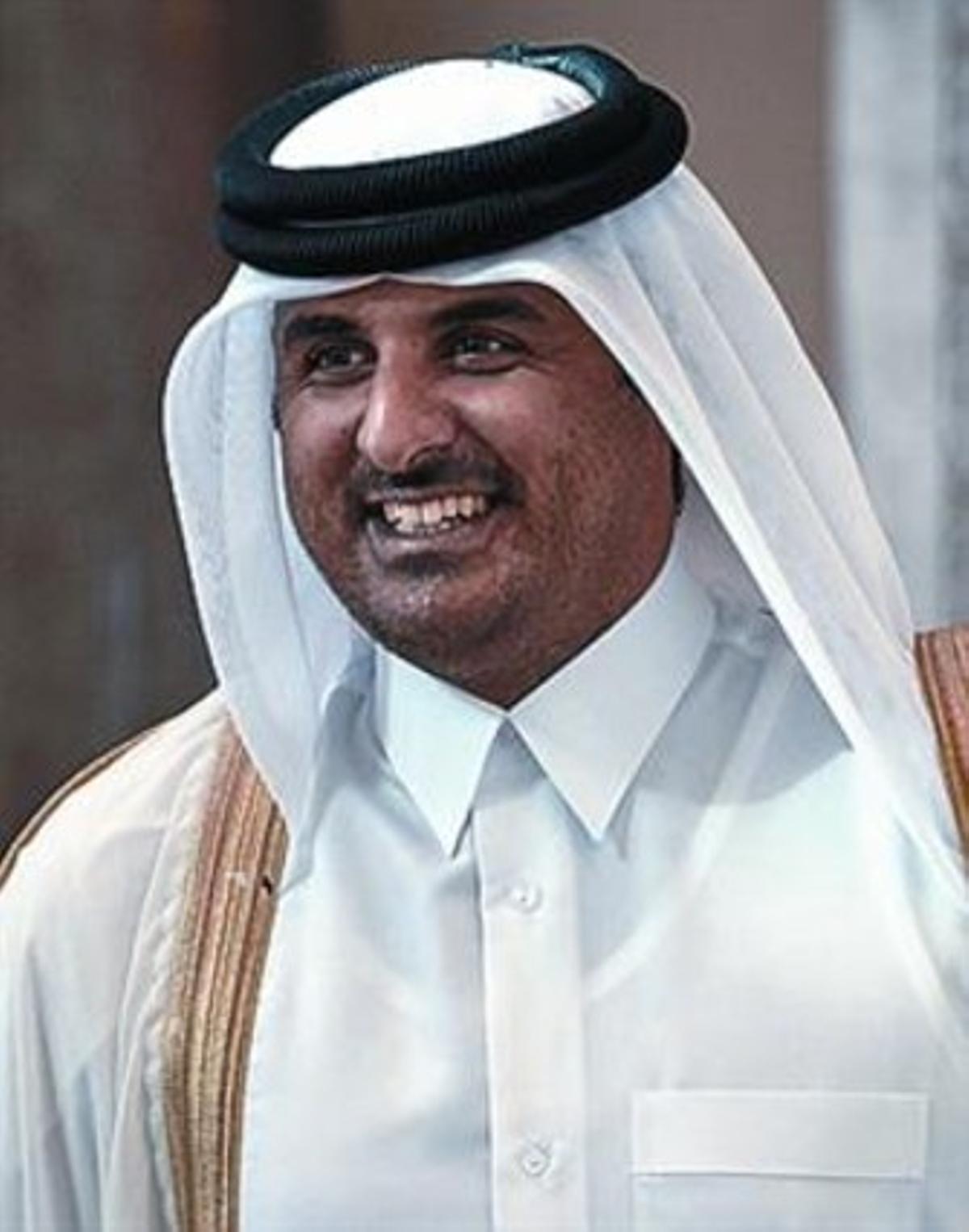 Tamim bin Hamad al-Thani.