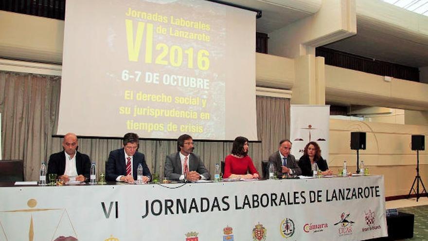 Lanzarote acoge unas jornadas sobre el derecho social y su jurisprudencia en tiempo de crisis