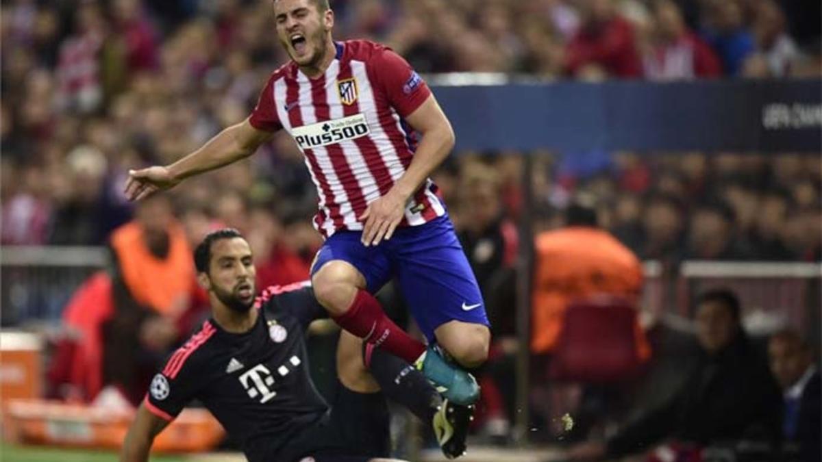 Koke, feliz por el triunfo ante el Bayern