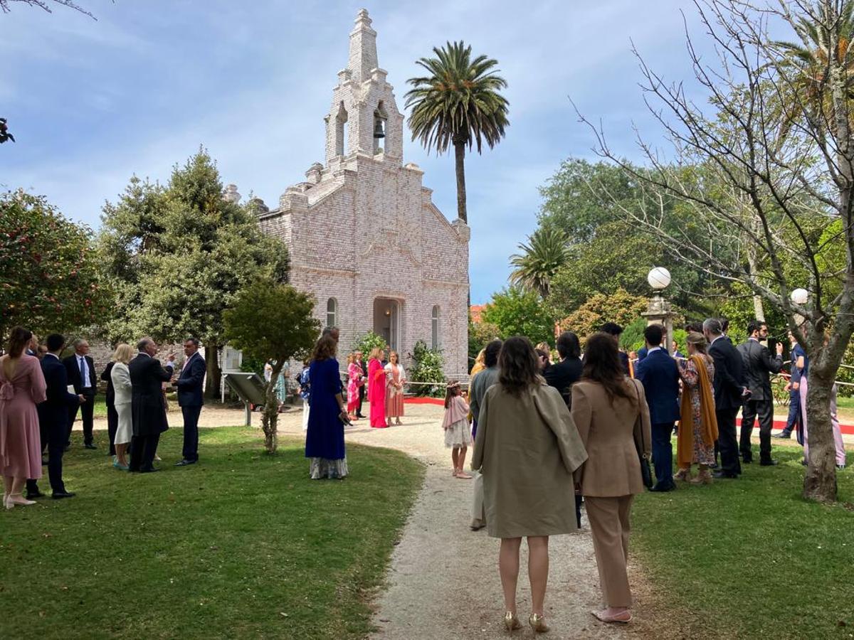 Una boda en A Toxa, el domingo.