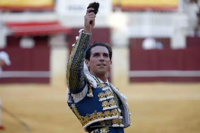 Corrida con Borja Jiménez, David Galán y Ginés Marín en La Malagueta