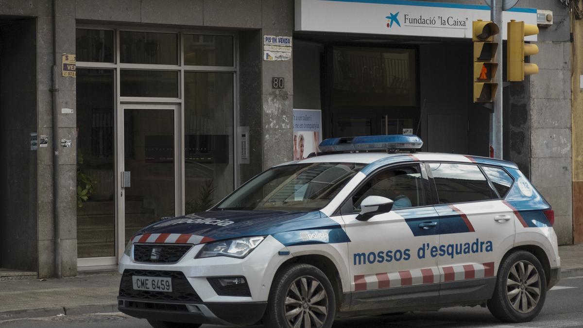 Imagen de archivo de un vehículo de los Mossos d’Esquadra.