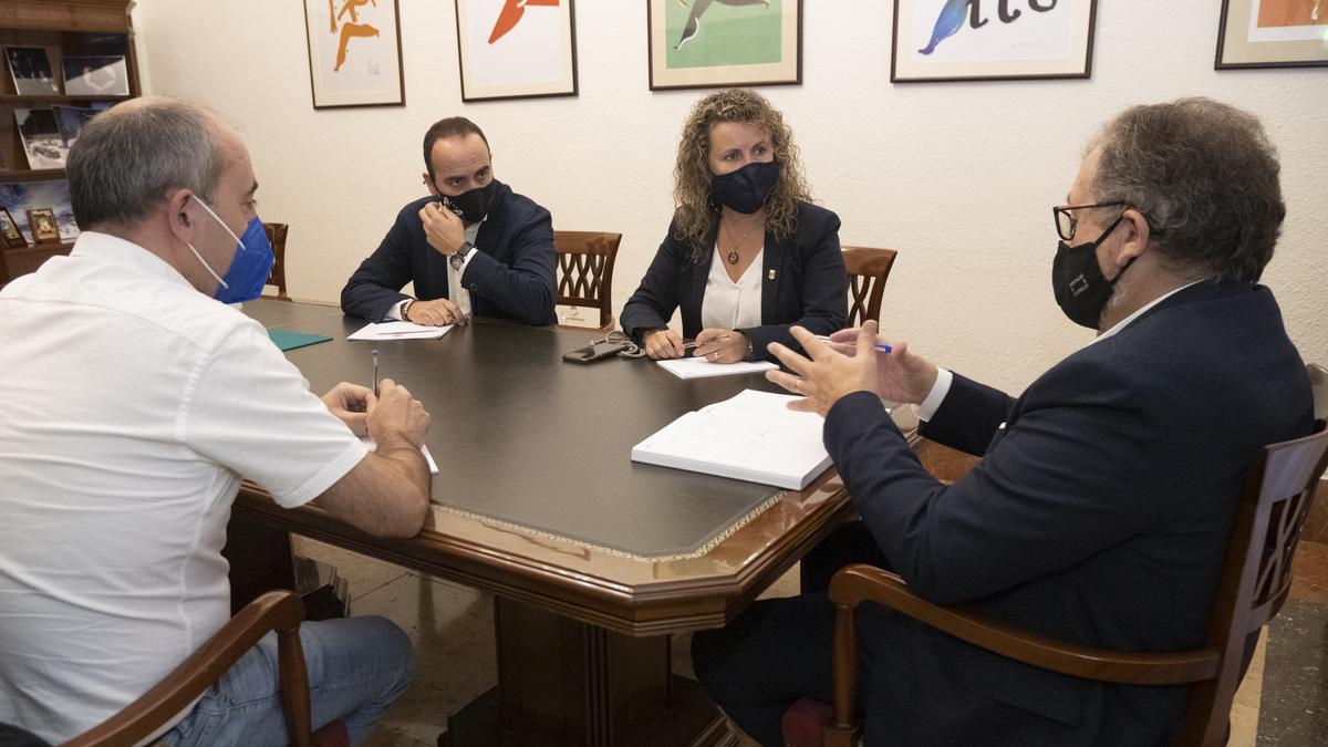 Martí se reunió con los representantes de Ciudadanos.