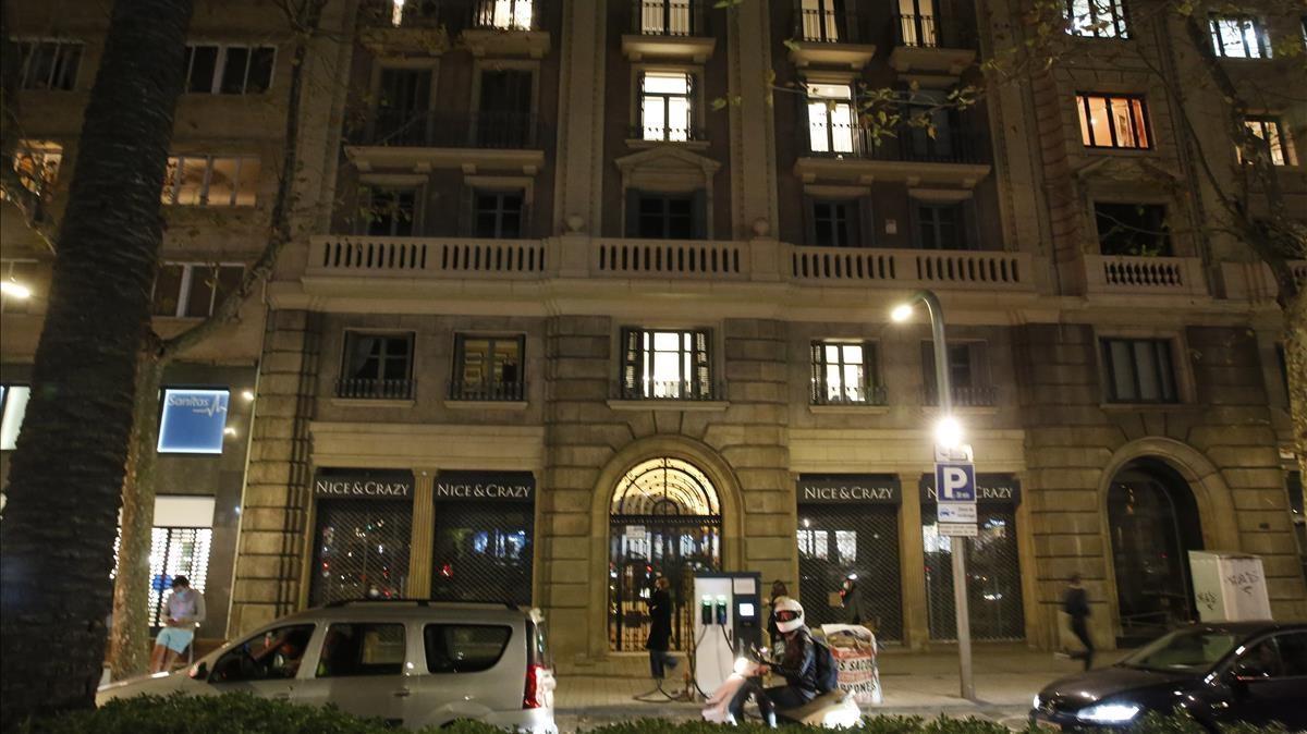 BARCELONA 16 12 2020 Edificio de Diagonal 445 futura tienda de IKEA FOTO ALVARO MONGE BARCELONA 16 12 2020 Edificio de Diagonal 445 futura tienda de IKEA FOTO ALVARO MONGE