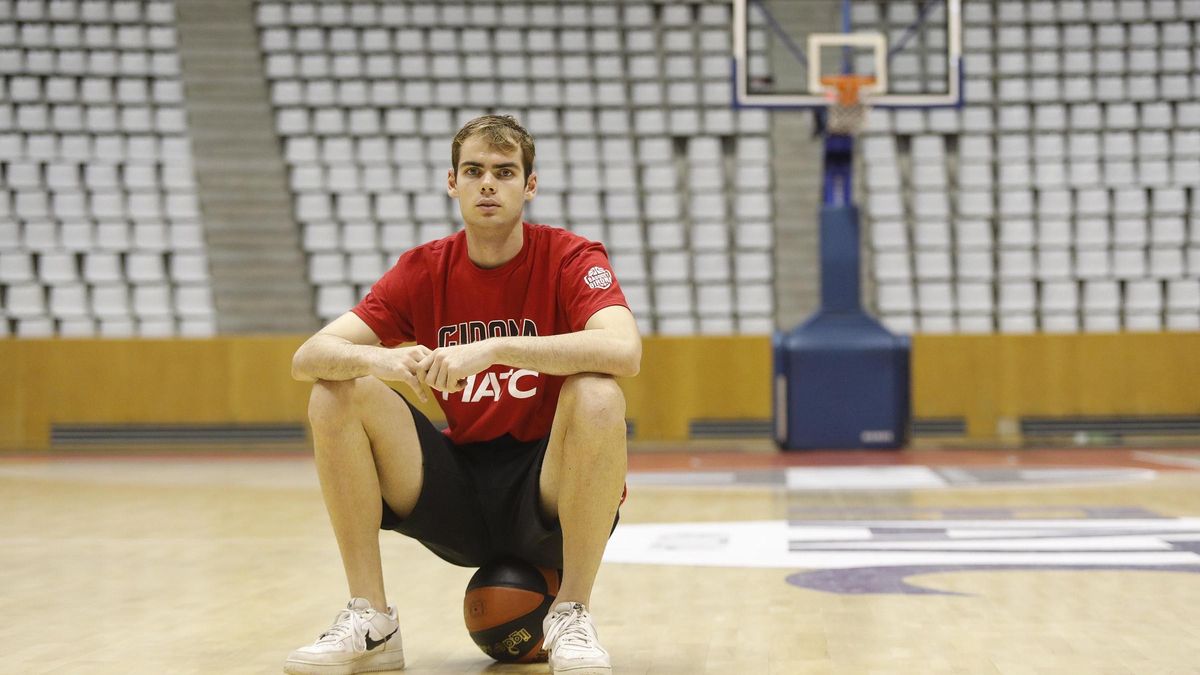 Pau Sala, en una imatge d'arxiu al pavelló de Fontajau