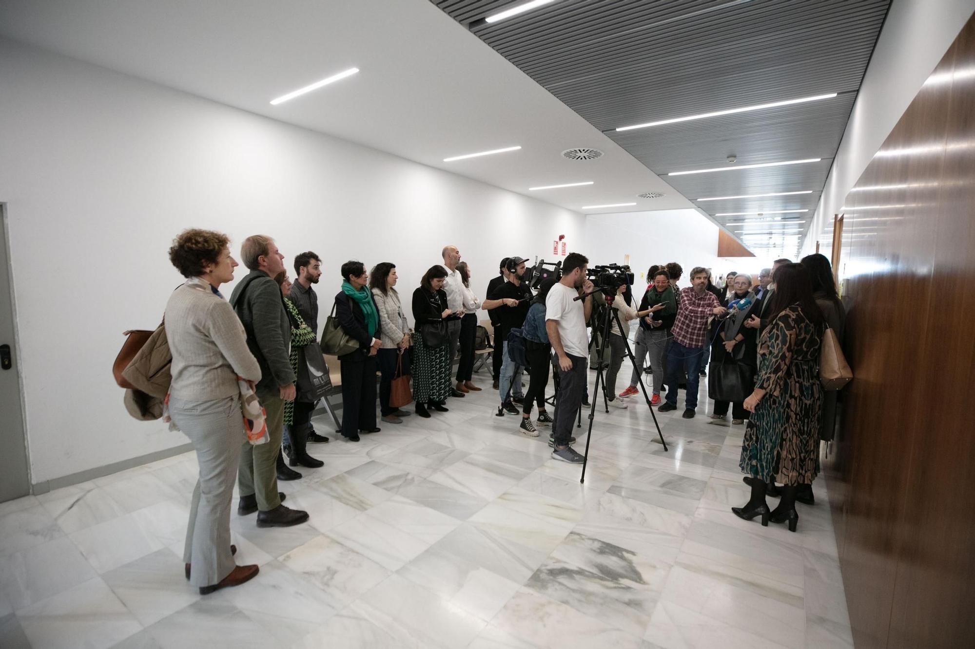 Mira quí las imágenes de la presentación de la nueva sala de mediación de los juzgados de Ibiza