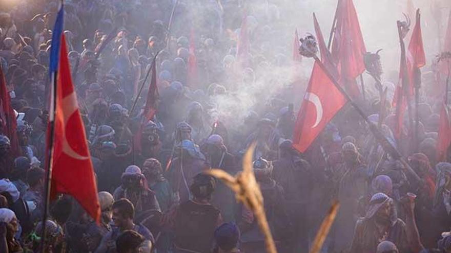 Los hechos denunciados ocurrieron el 15 de mayo de 2017 durante es Firó de Sóller.