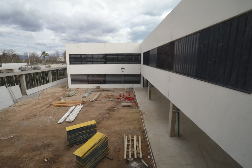 Entramos en las obras del nuevo instituto del Port de Sagunt