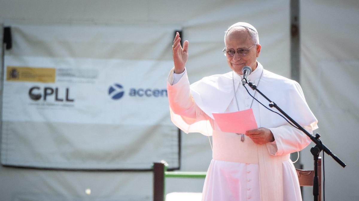 El papa León XIV