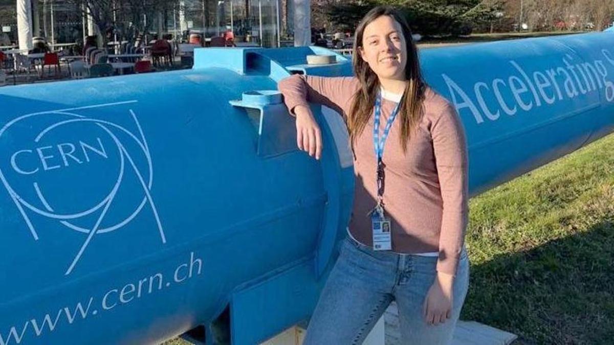 Carmen Misa, en la sede del CERN en Ginebra.