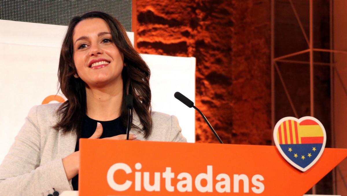 Inés Arrimadas, en un acto del partido.