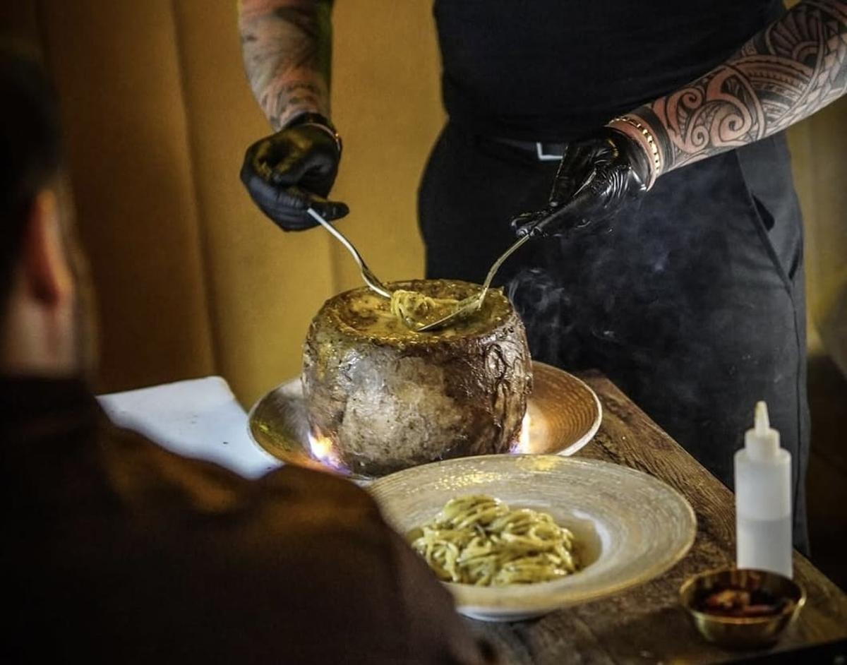 Pasta, en 450 Gradi.