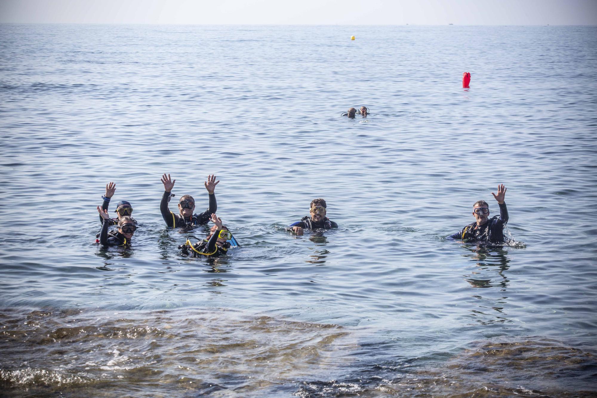 Las escuelas de buceo en Alicante son un "boom" tras la pandemia