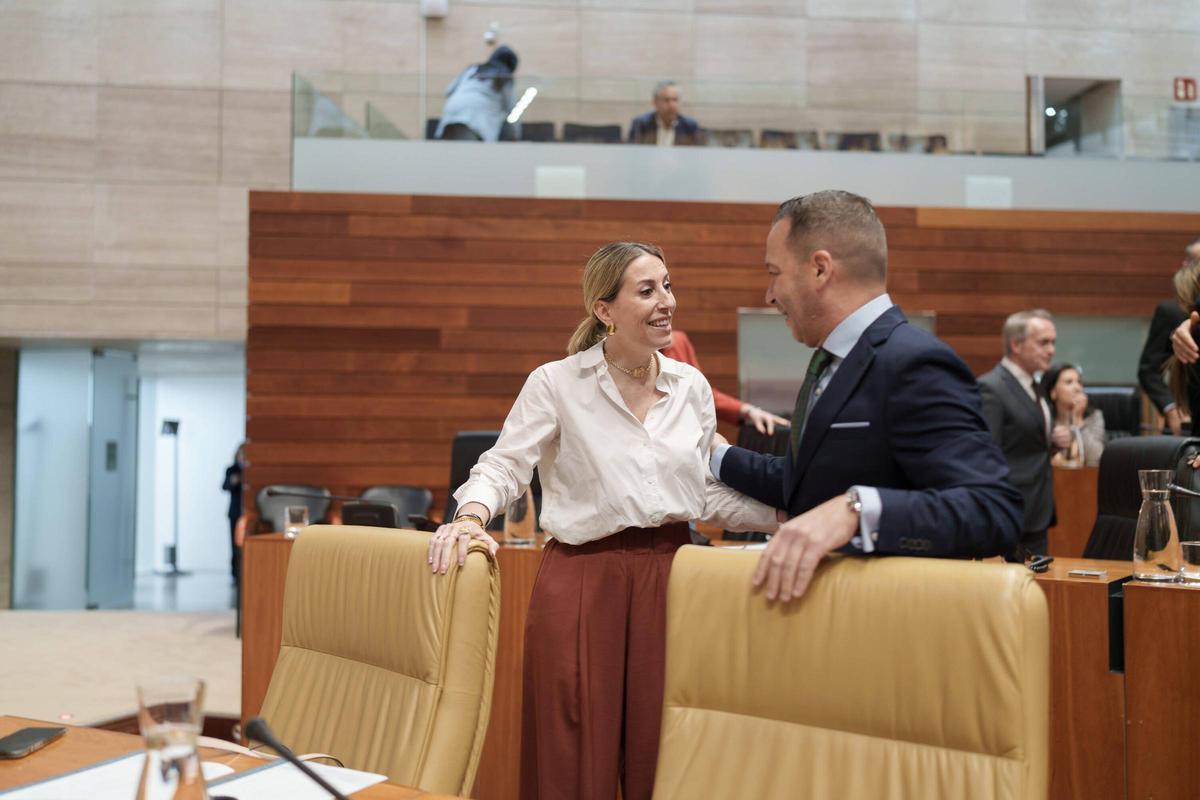 Fotogalería | Primer pleno de la nueva Legislatura en la Asamblea de Extremadura, en imágenes