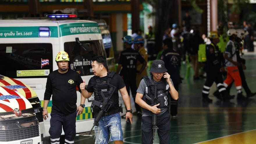Siete muertos y 15 heridos en un tiroteo en una escuela de Bangkok a manos de un estudiante de secundaria